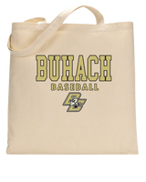 Buhach HS Baseball Block - Tote Bag
