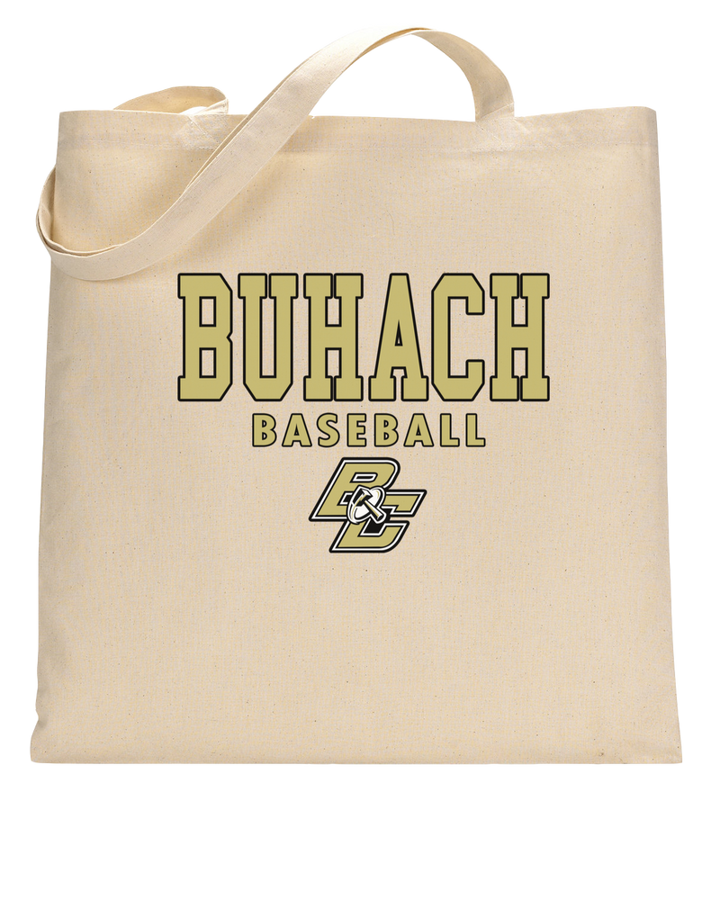 Buhach HS Baseball Block - Tote Bag