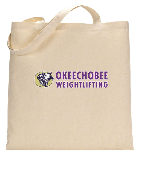 Okeechobee HS Weightlifting Basic - Tote Bag