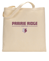 Prairie Ridge HS Wrestling Keen - Tote Bag