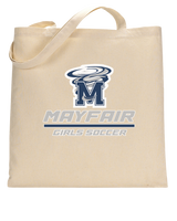 Mayfair HS Girls Soccer Split - Tote Bag
