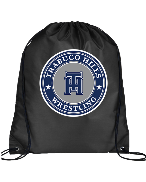 Trabuco Hills HS TH Wrestling Circle - Drawstring Bag