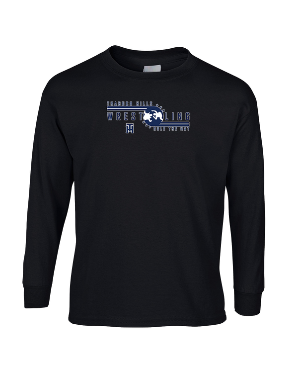 Trabuco Hills HS TH Rule The Mat - Mens Cotton Long Sleeve