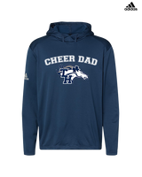 Trabuco Hills HS Cheer Dad - Mens Adidas Hoodie