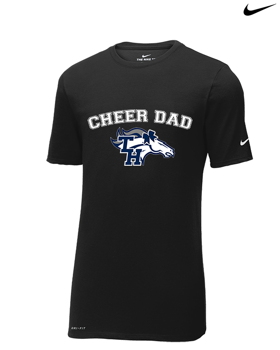 Trabuco Hills HS Cheer Dad - Mens Nike Cotton Poly Tee
