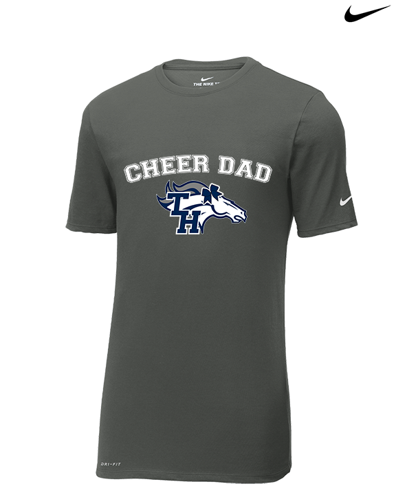 Trabuco Hills HS Cheer Dad - Mens Nike Cotton Poly Tee