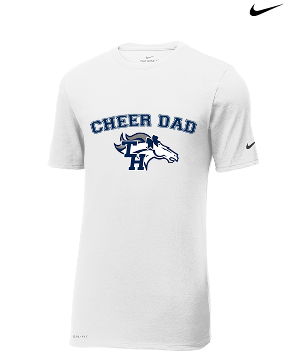 Trabuco Hills HS Cheer Dad - Mens Nike Cotton Poly Tee