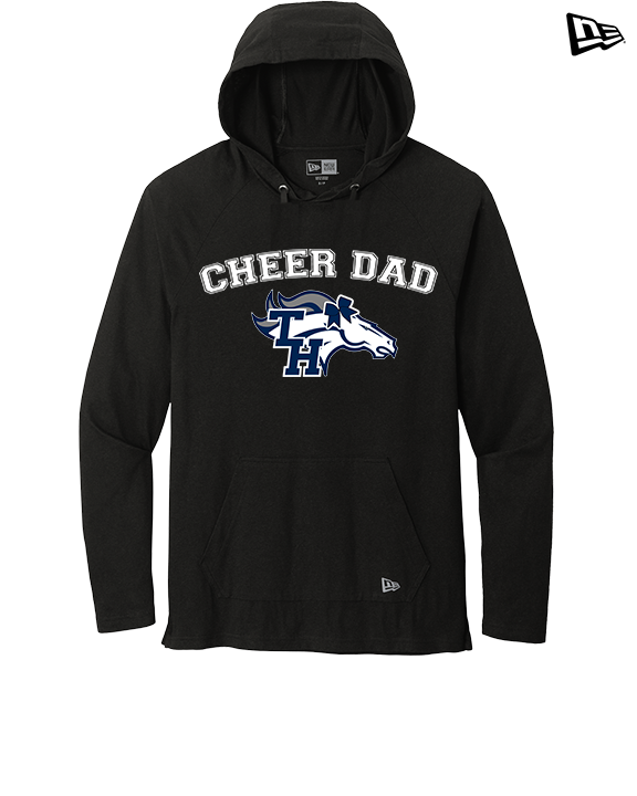 Trabuco Hills HS Cheer Dad - New Era Tri-Blend Hoodie