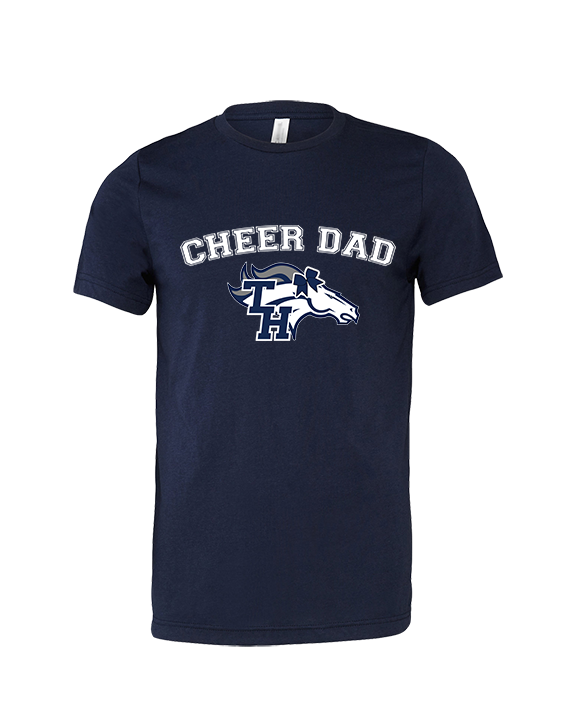 Trabuco Hills HS Cheer Dad - Tri-Blend Shirt