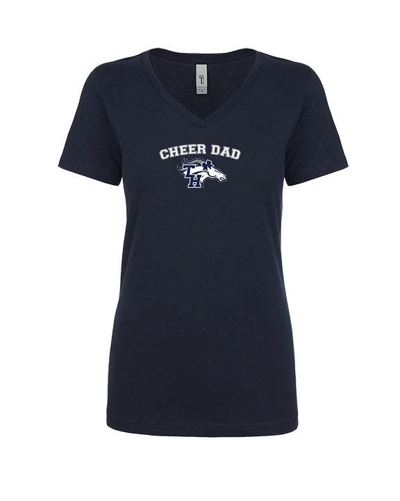 Trabuco Hills HS Cheer Dad - Womens V-Neck