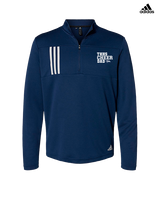 Trabuco Hills HS Cheer Dad 2 - Mens Adidas Quarter Zip