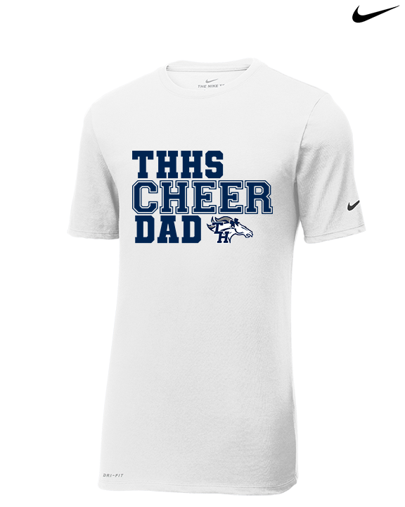 Trabuco Hills HS Cheer Dad 2 - Mens Nike Cotton Poly Tee
