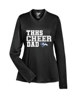Trabuco Hills HS Cheer Dad 2 - Womens Performance Longsleeve