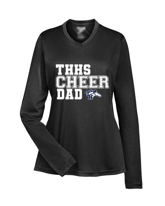Trabuco Hills HS Cheer Dad 2 - Womens Performance Longsleeve