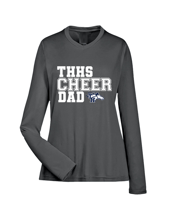 Trabuco Hills HS Cheer Dad 2 - Womens Performance Longsleeve