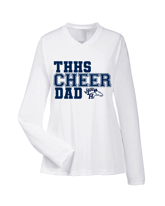 Trabuco Hills HS Cheer Dad 2 - Womens Performance Longsleeve