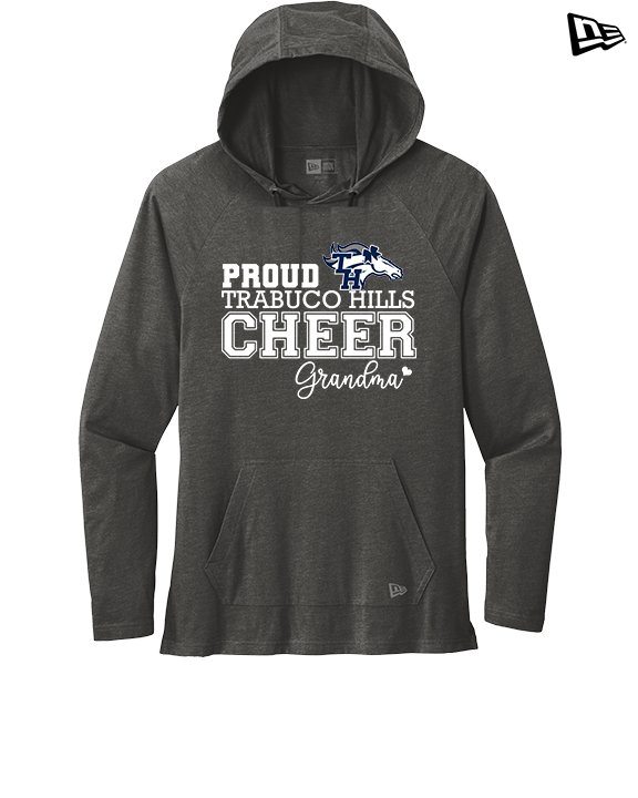 Trabuco Hills HS Cheer Grandma - New Era Tri-Blend Hoodie