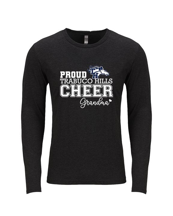 Trabuco Hills HS Cheer Grandma - Tri-Blend Long Sleeve