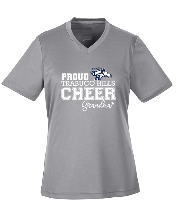 Trabuco Hills HS Cheer Grandma - Womens Performance Shirt