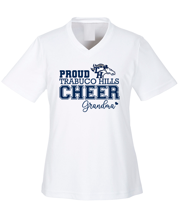 Trabuco Hills HS Cheer Grandma - Womens Performance Shirt