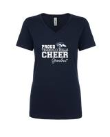 Trabuco Hills HS Cheer Grandma - Womens Vneck