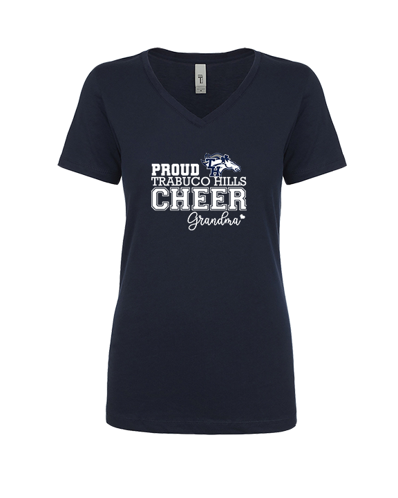 Trabuco Hills HS Cheer Grandma - Womens Vneck