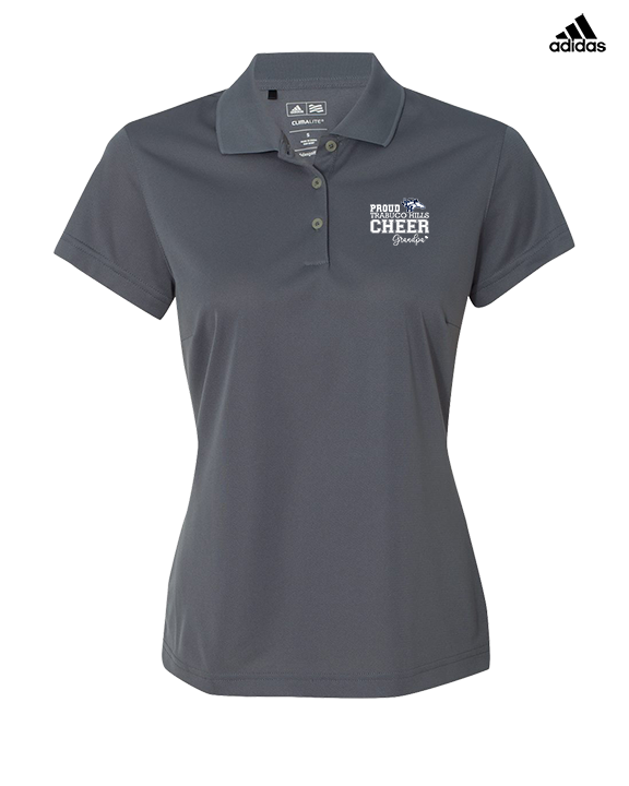 Trabuco Hills HS Cheer Grandpa - Adidas Womens Polo