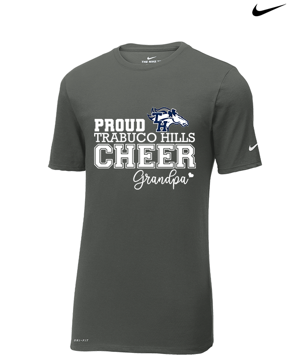 Trabuco Hills HS Cheer Grandpa - Mens Nike Cotton Poly Tee