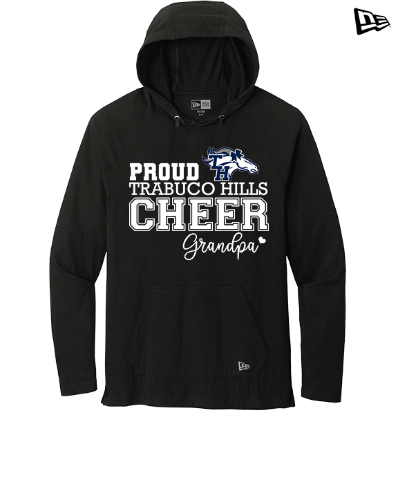 Trabuco Hills HS Cheer Grandpa - New Era Tri-Blend Hoodie