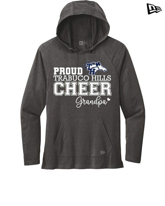 Trabuco Hills HS Cheer Grandpa - New Era Tri-Blend Hoodie