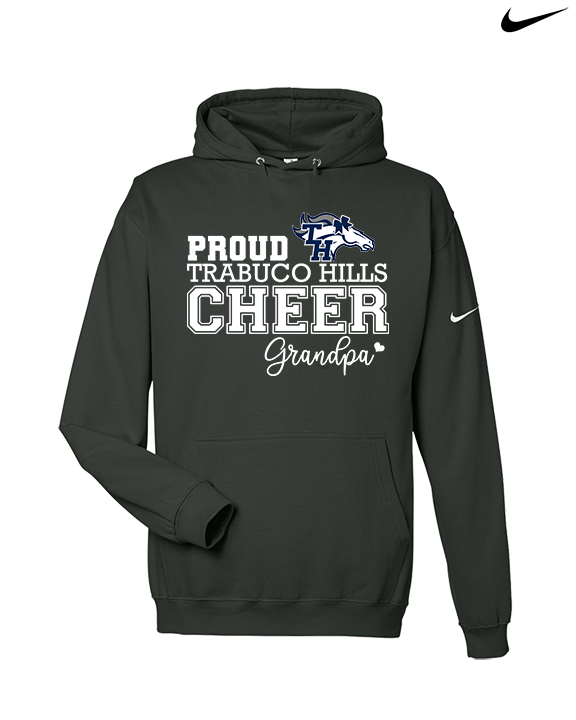 Trabuco Hills HS Cheer Grandpa - Nike Club Fleece Hoodie