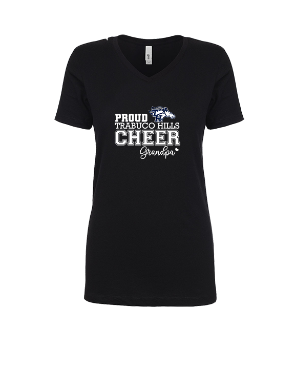 Trabuco Hills HS Cheer Grandpa - Womens Vneck