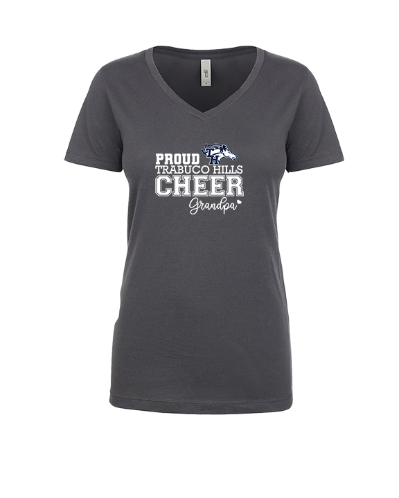 Trabuco Hills HS Cheer Grandpa - Womens Vneck