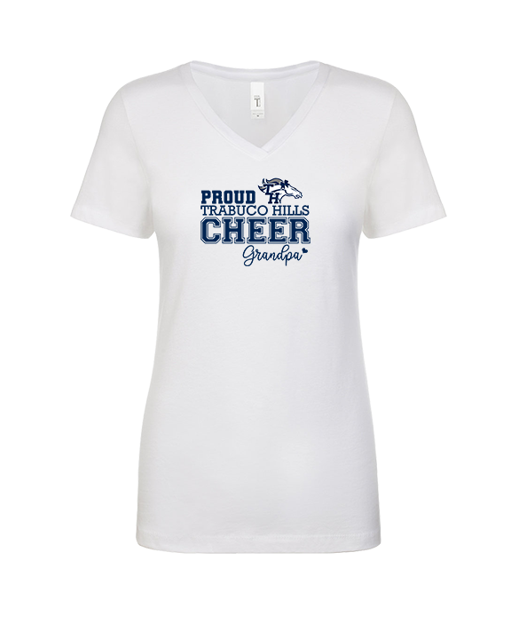 Trabuco Hills HS Cheer Grandpa - Womens Vneck