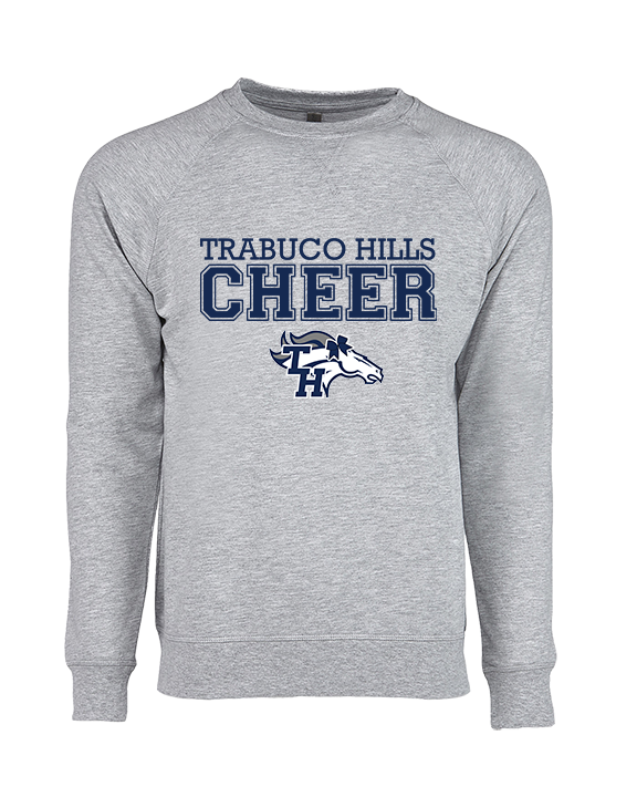 Trabuco Hills HS Cheer Logo - Crewneck Sweatshirt