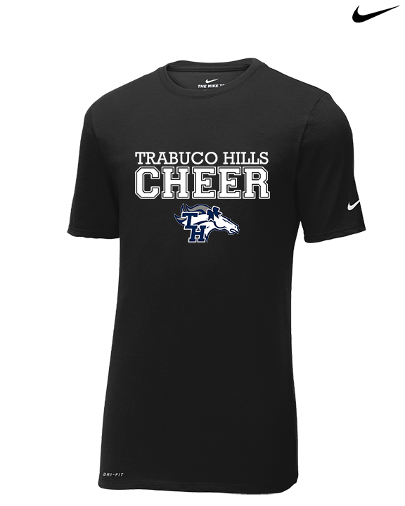 Trabuco Hills HS Cheer Logo - Mens Nike Cotton Poly Tee