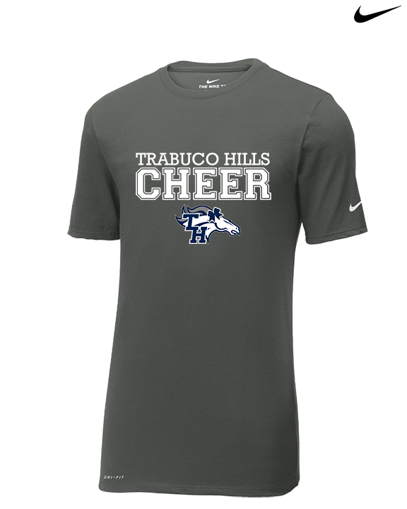 Trabuco Hills HS Cheer Logo - Mens Nike Cotton Poly Tee