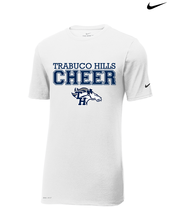 Trabuco Hills HS Cheer Logo - Mens Nike Cotton Poly Tee