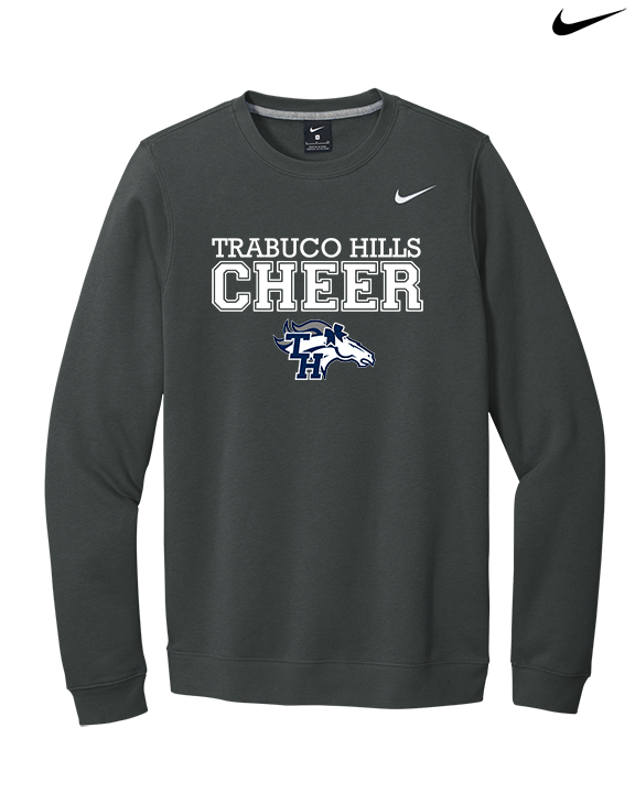Trabuco Hills HS Cheer Logo - Mens Nike Crewneck
