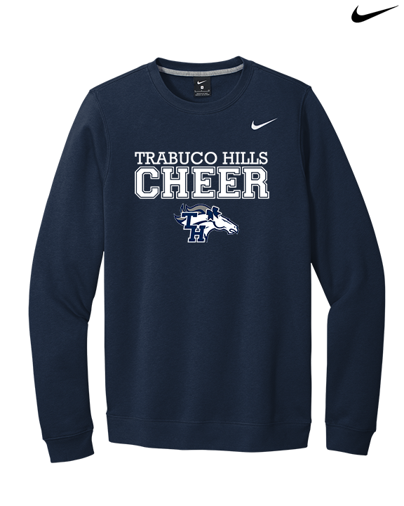 Trabuco Hills HS Cheer Logo - Mens Nike Crewneck