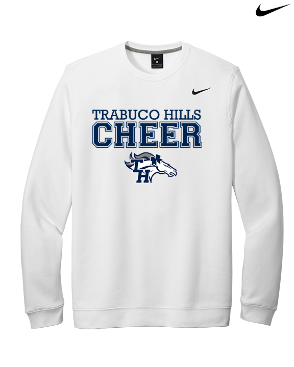 Trabuco Hills HS Cheer Logo - Mens Nike Crewneck