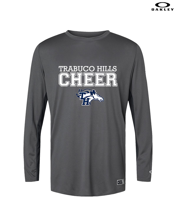 Trabuco Hills HS Cheer Logo - Mens Oakley Longsleeve