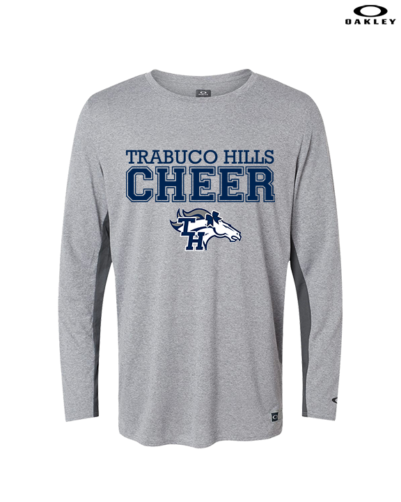Trabuco Hills HS Cheer Logo - Mens Oakley Longsleeve