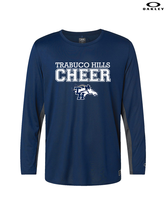 Trabuco Hills HS Cheer Logo - Mens Oakley Longsleeve