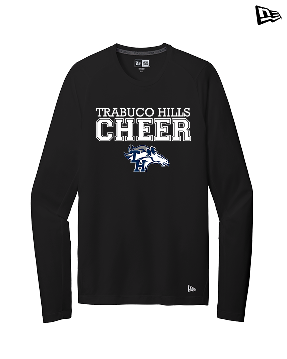 Trabuco Hills HS Cheer Logo - New Era Performance Long Sleeve