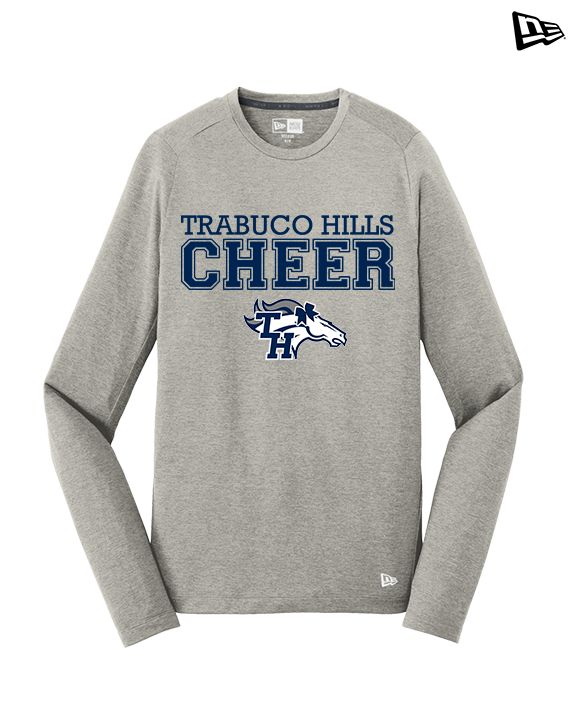 Trabuco Hills HS Cheer Logo - New Era Performance Long Sleeve