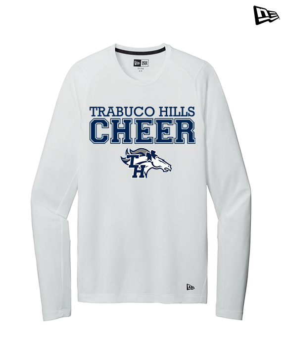 Trabuco Hills HS Cheer Logo - New Era Performance Long Sleeve