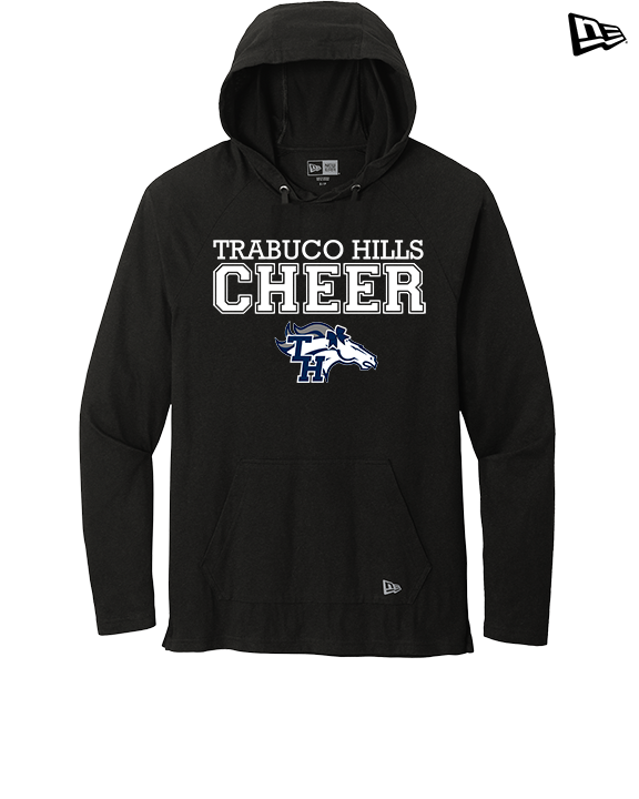Trabuco Hills HS Cheer Logo - New Era Tri-Blend Hoodie
