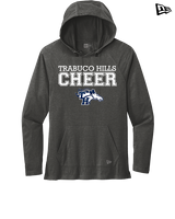 Trabuco Hills HS Cheer Logo - New Era Tri-Blend Hoodie