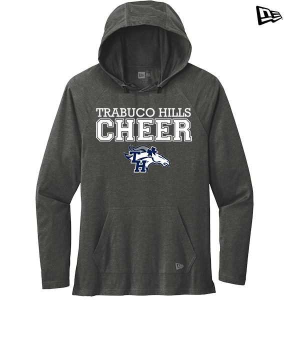 Trabuco Hills HS Cheer Logo - New Era Tri-Blend Hoodie